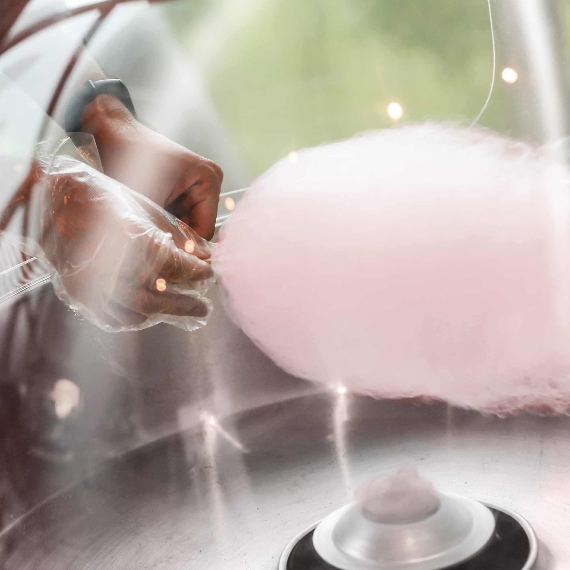 Olde Midway Cotton Candy Machine Bubble Shield - Dome Cover for Candy Floss Maker | Perfect for Parties, Fairs & Home Use | Durable & Easy to Clean