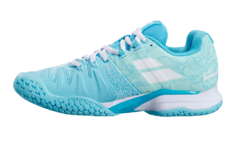 Babolat Propulse Blast All Court Women's Tennis Shoes - Tanager Turquoise | Lightweight & Durable for Competitive Play | Perfect for Clay, Hard & Grass Courts