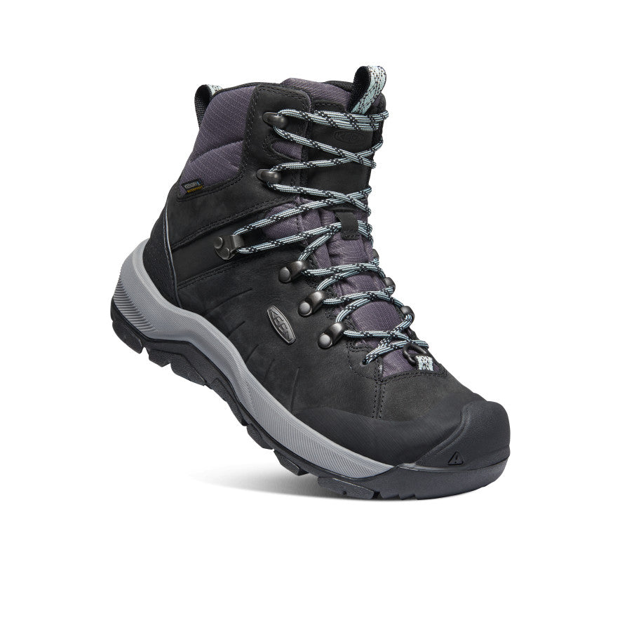 Women's Revel IV Polar Waterproof Winter Boots - Black/Harbor Gray | Insulated Snow Boots for Hiking, Walking & Cold Weather Outdoor Activities