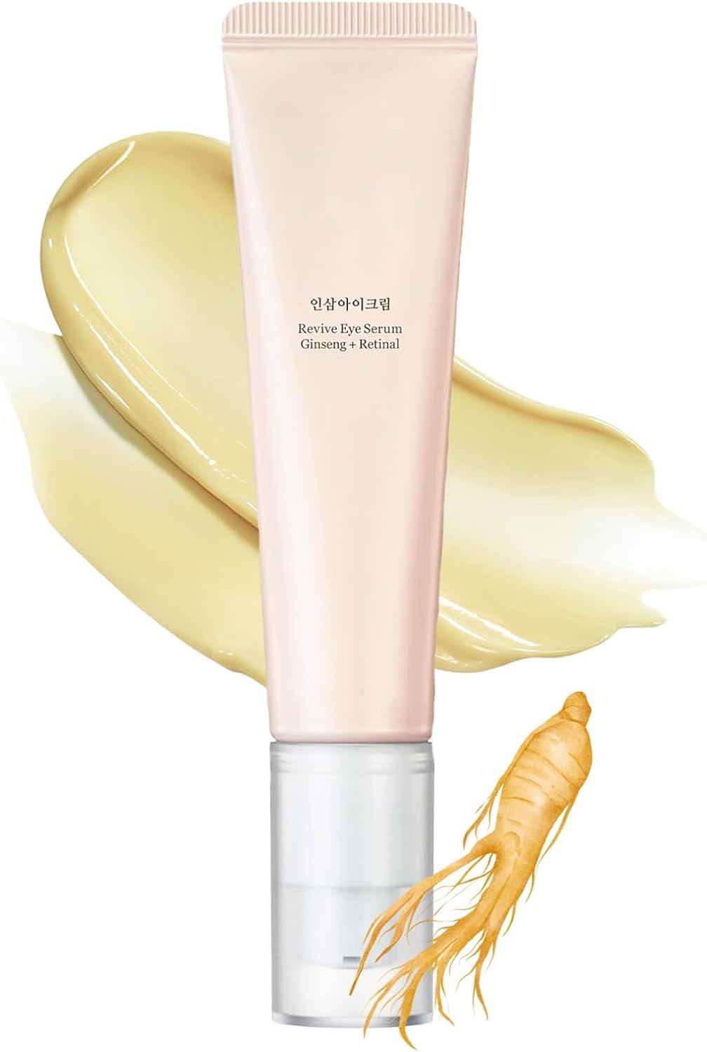 **Revive Eye Serum with Ginseng & Retinal – Korean Anti-Aging Eye Cream for Dark Circles, Puffy Eyes & Wrinkles – Under Eye Bags Treatment for All Skin Types – Perfect for Nighttime Skincare & Daily Use**