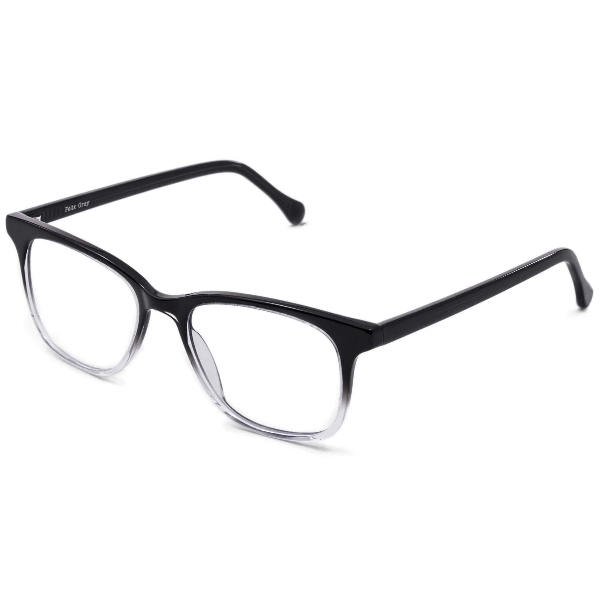 Felix Gray Hopper Blue Light Blocking Glasses for Computer & Digital Screen Use - Manhattan Fade Style for Work, Gaming & Reading