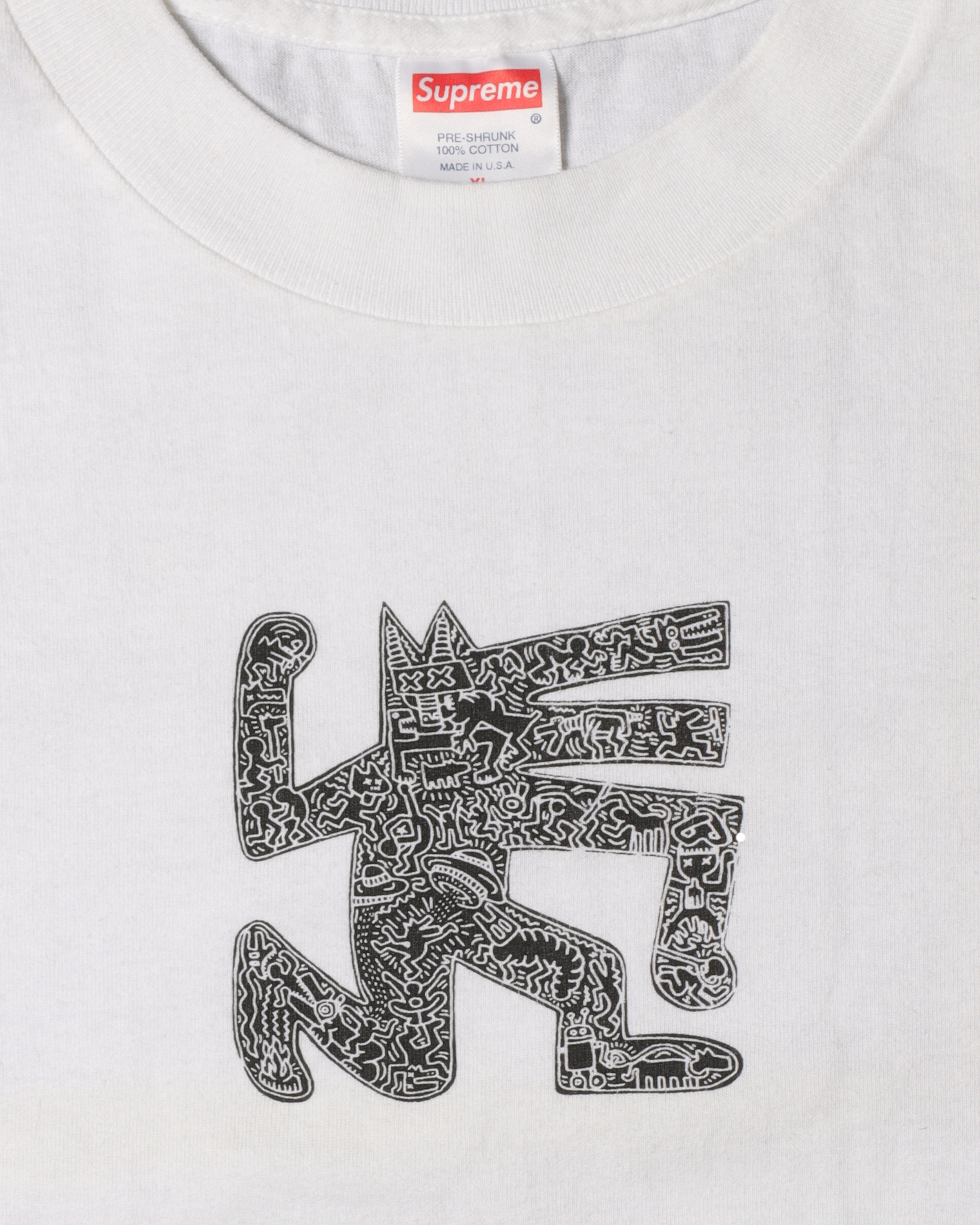 Vintage 1998 Keith Haring Graphic T-Shirt - Unisex Retro Art Tee for Casual Wear & Street Style Fashion