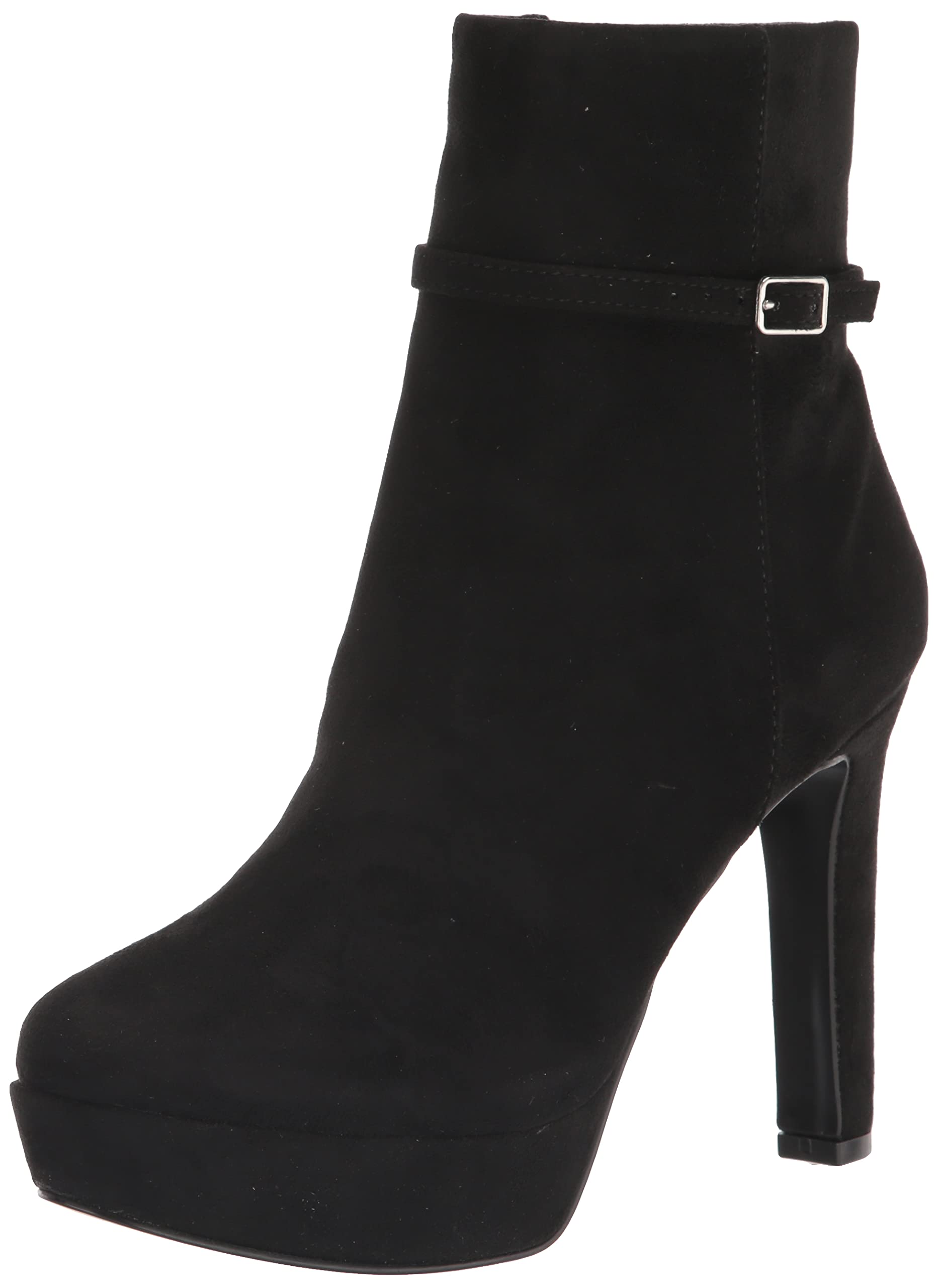 Nine West Women's Gripe Ankle Boots - Comfortable Chunky Heel Booties for Women | Fashionable Fall & Winter Shoes for Work, Casual Outfits & Date Nights