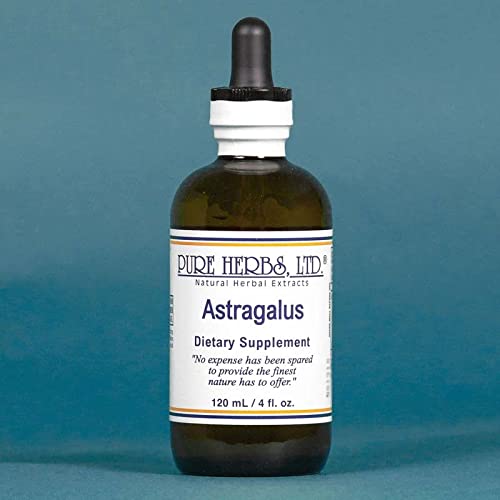 Pure Herbs Astragalus Root Powder 4 oz | Organic Herbal Supplement for Immune Support & Energy Boost | Perfect for Tea, Smoothies & Wellness Recipes