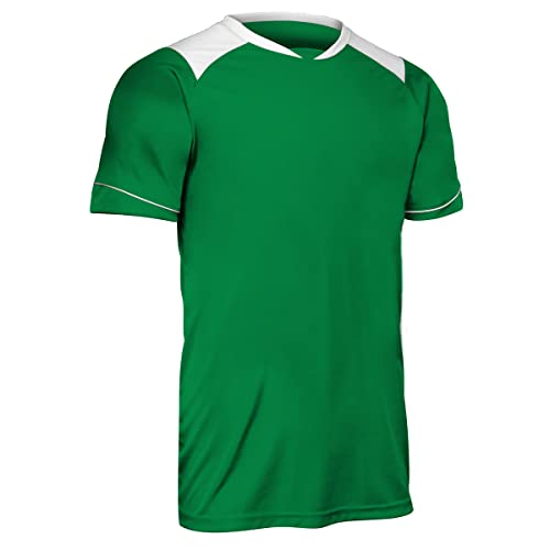 Kelly Green, White