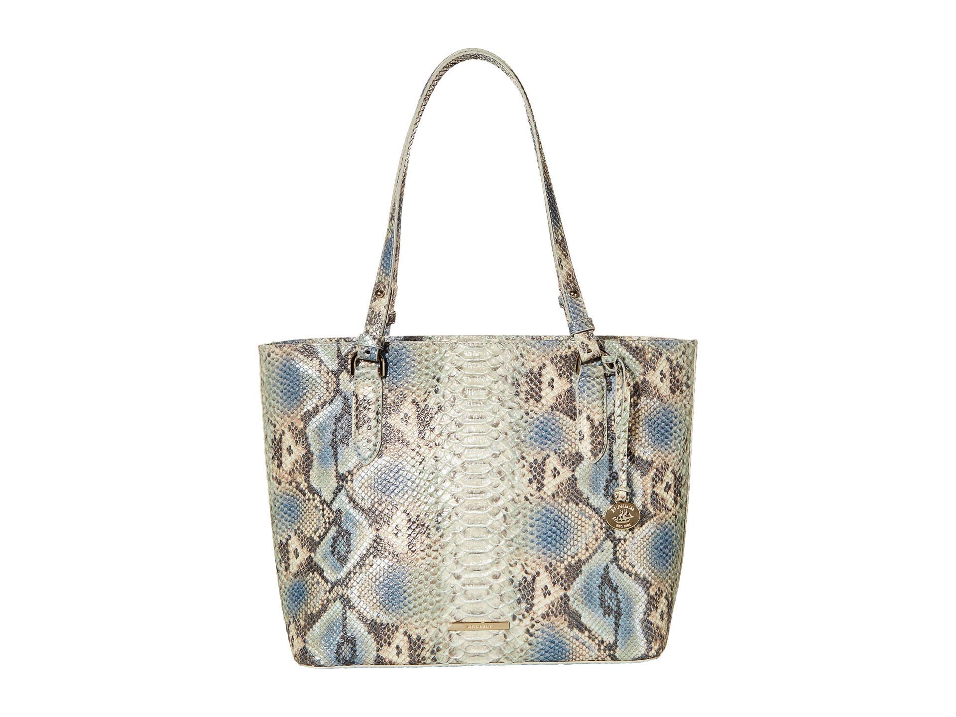 Brahmin Roxanne Medium Misha Tote Handbag - Premium Leather Crossbody Purse for Women | Perfect for Work, Travel & Everyday Use