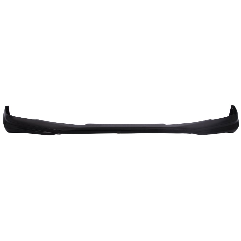 IKON MOTORSPORTS Front Bumper Lip Spoiler - Black PU Chin Spoiler Add-On for 2013-2015 Honda Civic (Ikon Style) | Enhances Aerodynamics & Sporty Look for Street Racing & Car Shows