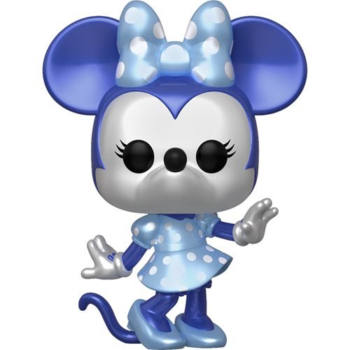 Disney Pop! Vinyl Figure - Make a Wish Minnie Mouse Metallic Collectible Toy | Funko Pop! Exclusive | Perfect for Disney Fans, Collectors & Gift Giving | Display on Shelves, Desks or in Collections