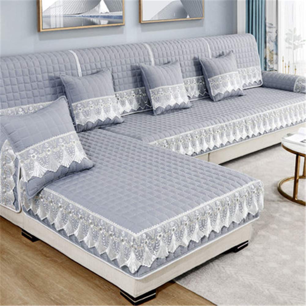 L-Shaped Sectional Sofa Cover - Anti-Slip Furniture Protector for Pets & Kids | Durable Couch Cover for Dogs, Cats & Family Use | Perfect for Living Room, Home Theater & Family Gatherings