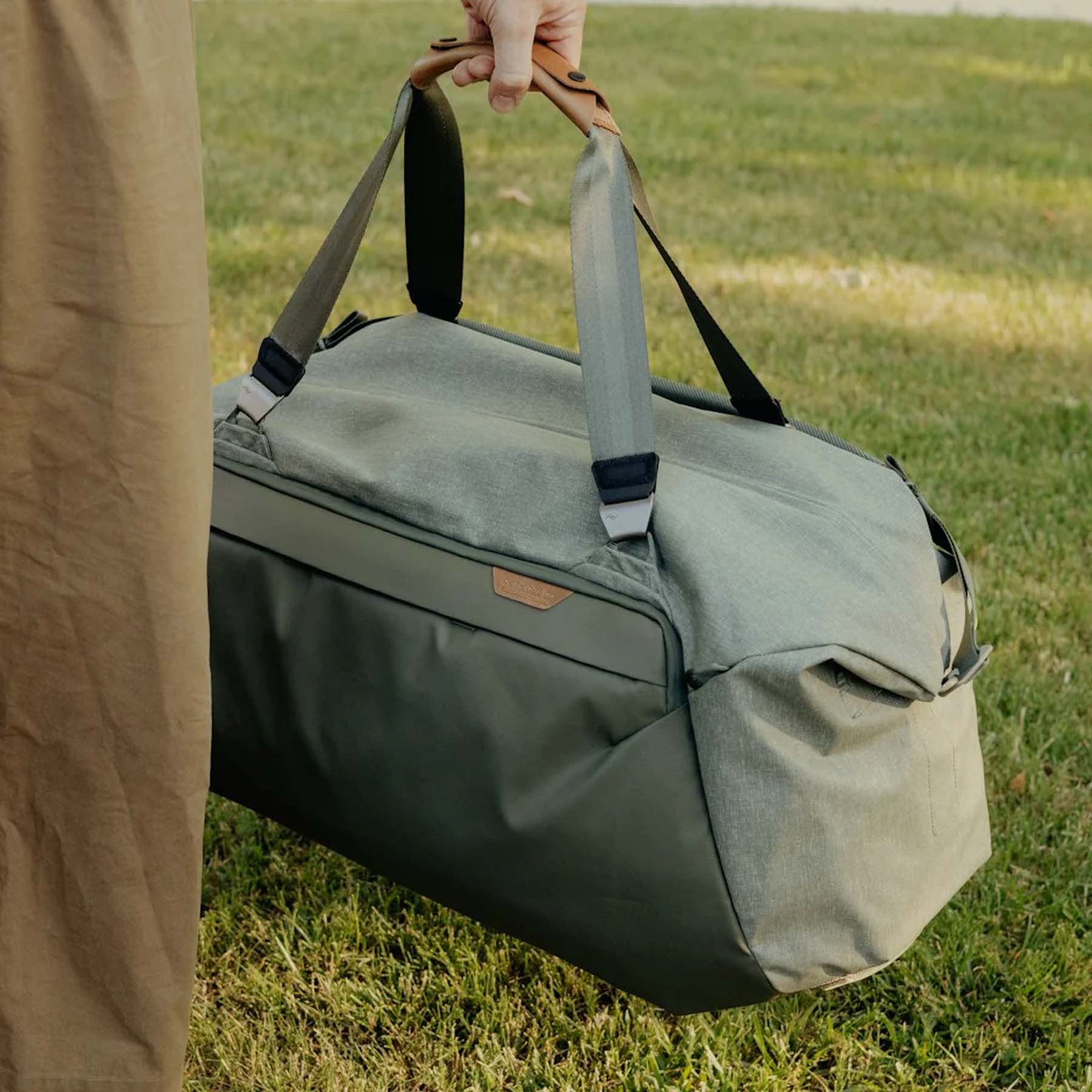 Peak Design Travel Duffel 80L - Waterproof Carry-On Duffel Bag for Travel & Adventure | Perfect for Camping, Hiking & Airplane Travel