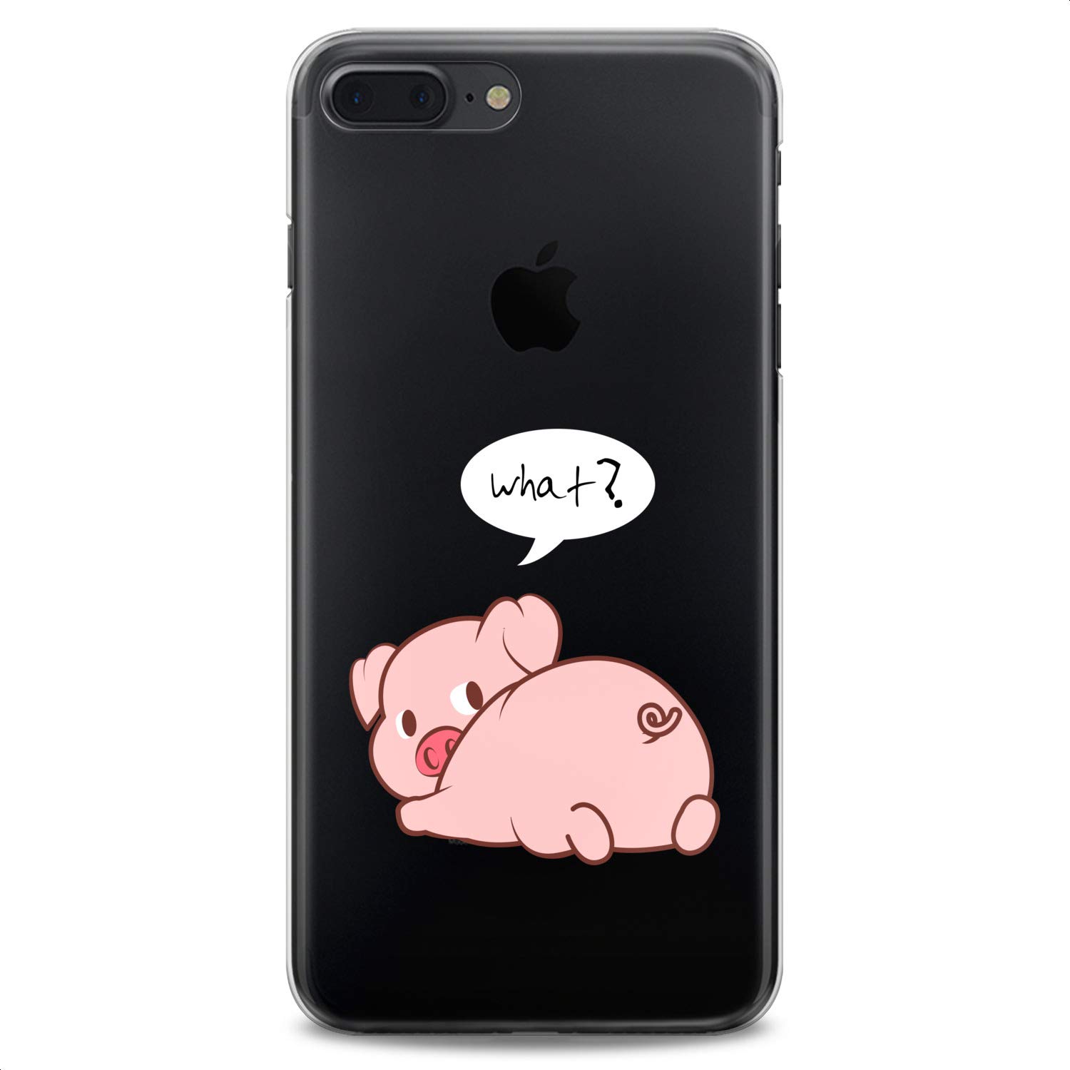 Premium TPU Phone Case for iPhone 16/15/14/13/12/11 Pro Max/Plus/Mini/XS/XR/X/8/7/6/5/SE - Cute Kawaii Animal Patterns, Slim Pink Design with Funny Quotes | Perfect for Girls, Teens & Trendy Protection (School, Work, Travel)