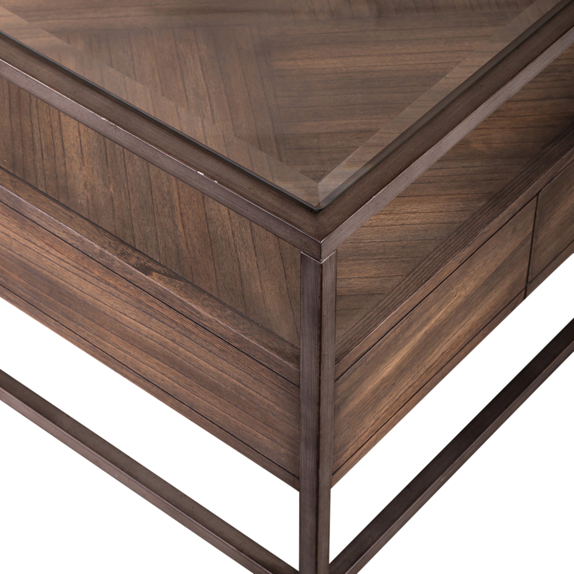 Jamestown Coffee Table - Modern Wooden Living Room Table with Storage Shelf | Perfect for Home, Office & Lounge Decor