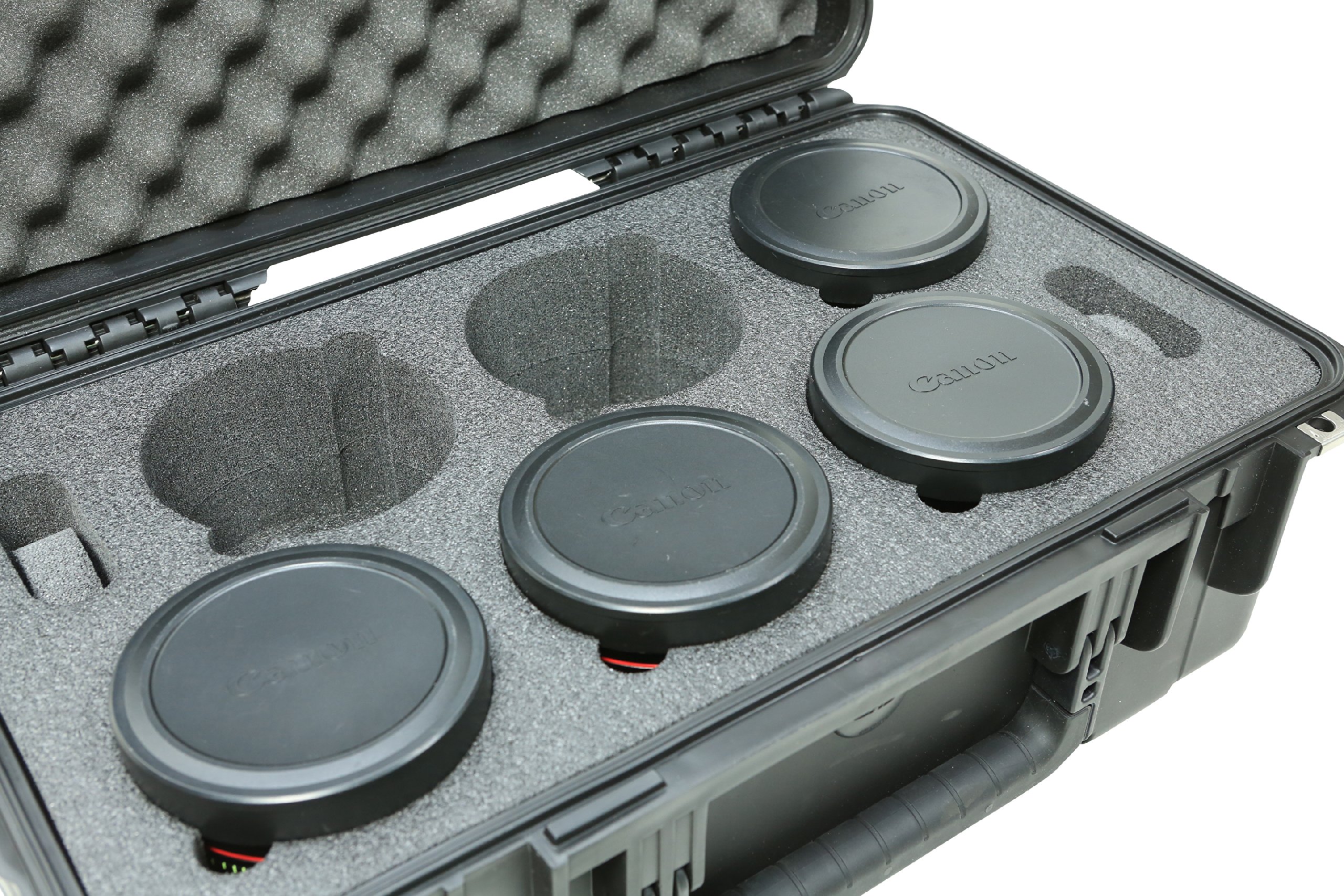 SKB iSeries 3I-20118LENS Waterproof Hard Camera Case for Canon C300 C500 - Durable Black Protective Case for DSLR Cameras & Lenses - Perfect for Professional Videography, Travel & Outdoor Shooting