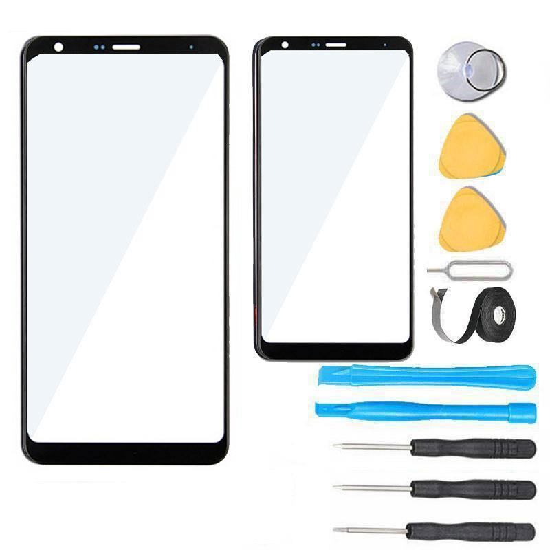 LG Stylo 5x Tempered Glass Screen Protector Replacement Kit for LMQ720TS3 - Crack & Scratch Protection - Perfect for DIY Phone Repair at Home or Office
