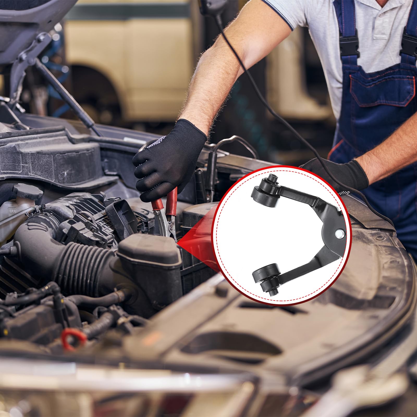 HARFINGTON Angled Hose Clamp Pliers - Spring Clips Tool for Fuel, Coolant & Water Lines - Automotive Radiator Heater Hose Repair - Perfect for DIY Car Maintenance & Engine Repair