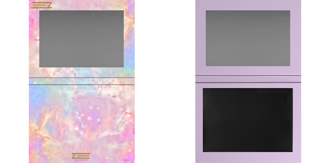 Custom Extra Large Z Palette - Magnetic Makeup Palette for Eyeshadows & Blush - Perfect for Professional Makeup Artists & Travel