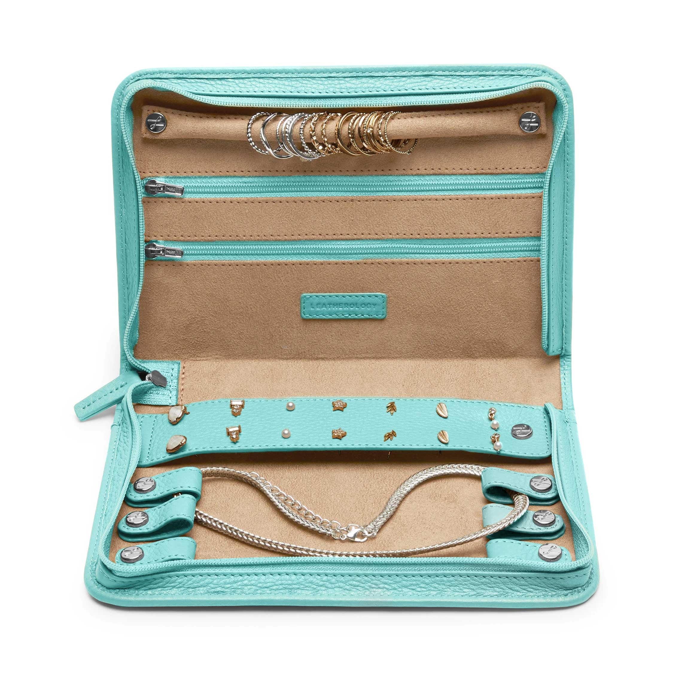Celeste Large Jewelry Organizer Box - Stylish Storage for Necklaces, Rings & Earrings - Perfect for Travel, Home & Gift Giving