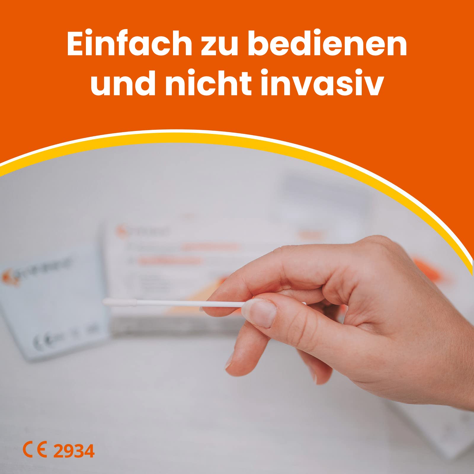 Adeste 5-in-1 COVID-19 & Influenza A/B Rapid Test Kit (2025 Approved) - Detects Both Coronavirus and Flu Viruses - FDA-Cleared for New 2025 Variants | Home Testing, Travel Screening, Workplace Safety, School Health Checks