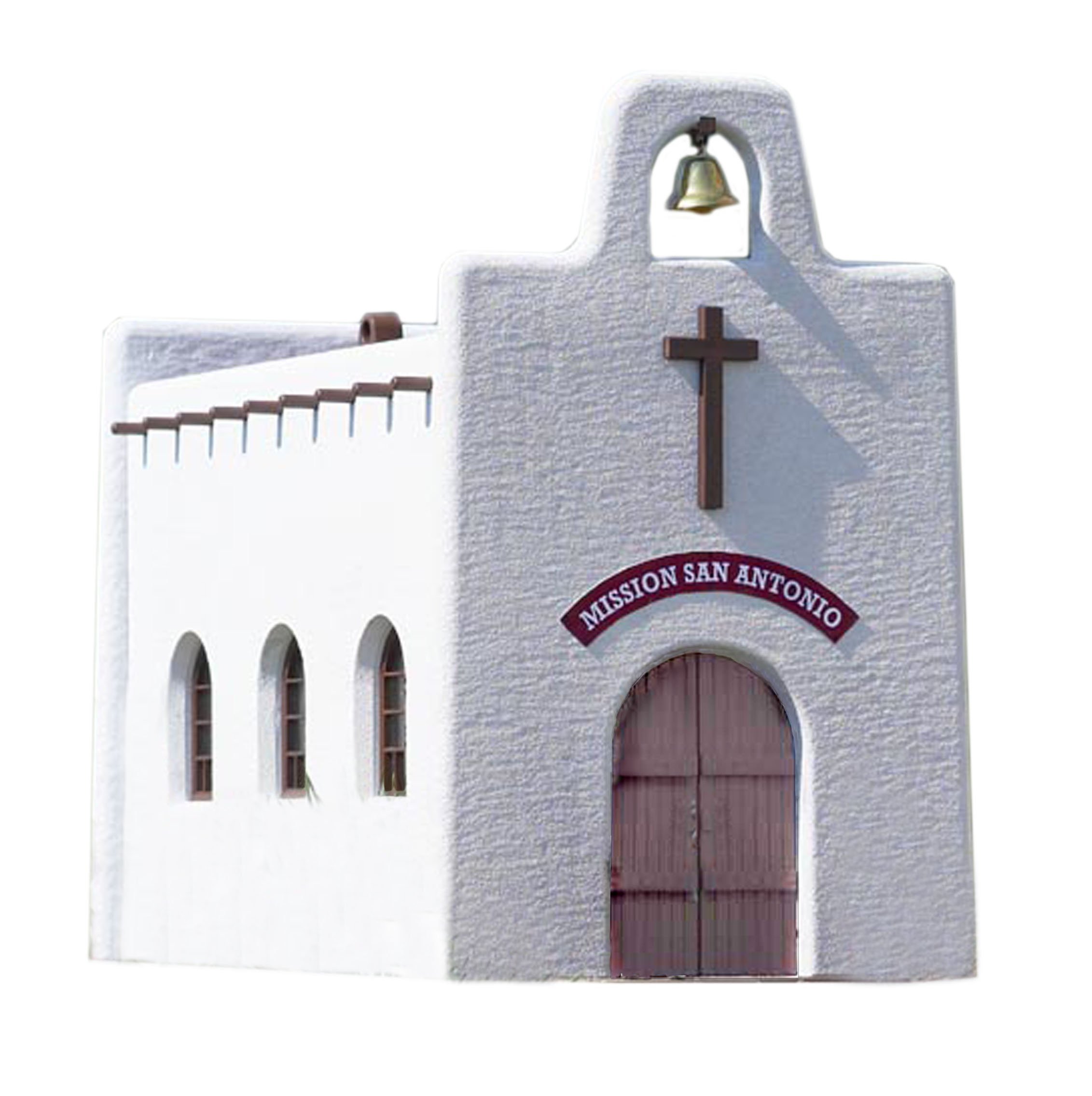 PIKO G Scale Mission San Antonio Model Train Building Kit - Perfect for Garden Railroads, Outdoor Train Displays & Collectors