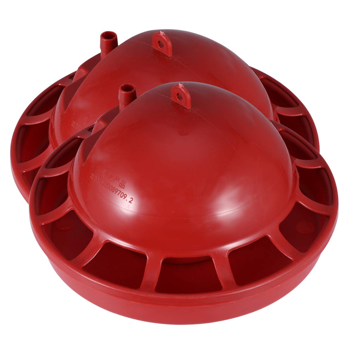 Balacoo 2-Pack Chicken Waterer Cups - Small Poultry Drinker Bowl for Chicks, Ducks & Birds - Perfect for Coops, Farms & Backyard Poultry Feeding