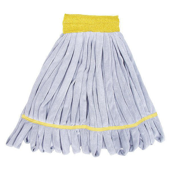 16oz Wet Mop with Cut End and 5 Band - Heavy Duty Cleaning Mop for Floors, Tiles, and Hard Surfaces - Perfect for Home, Kitchen, and Commercial Use (1 Pack)
