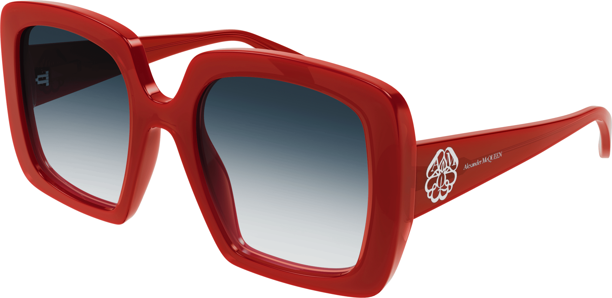 Alexander McQueen AM0378S Sunglasses - Luxury Designer Shades for Men & Women - UV Protection & Polarized Lenses - Perfect for Outdoor Activities, Travel & Fashion Statements