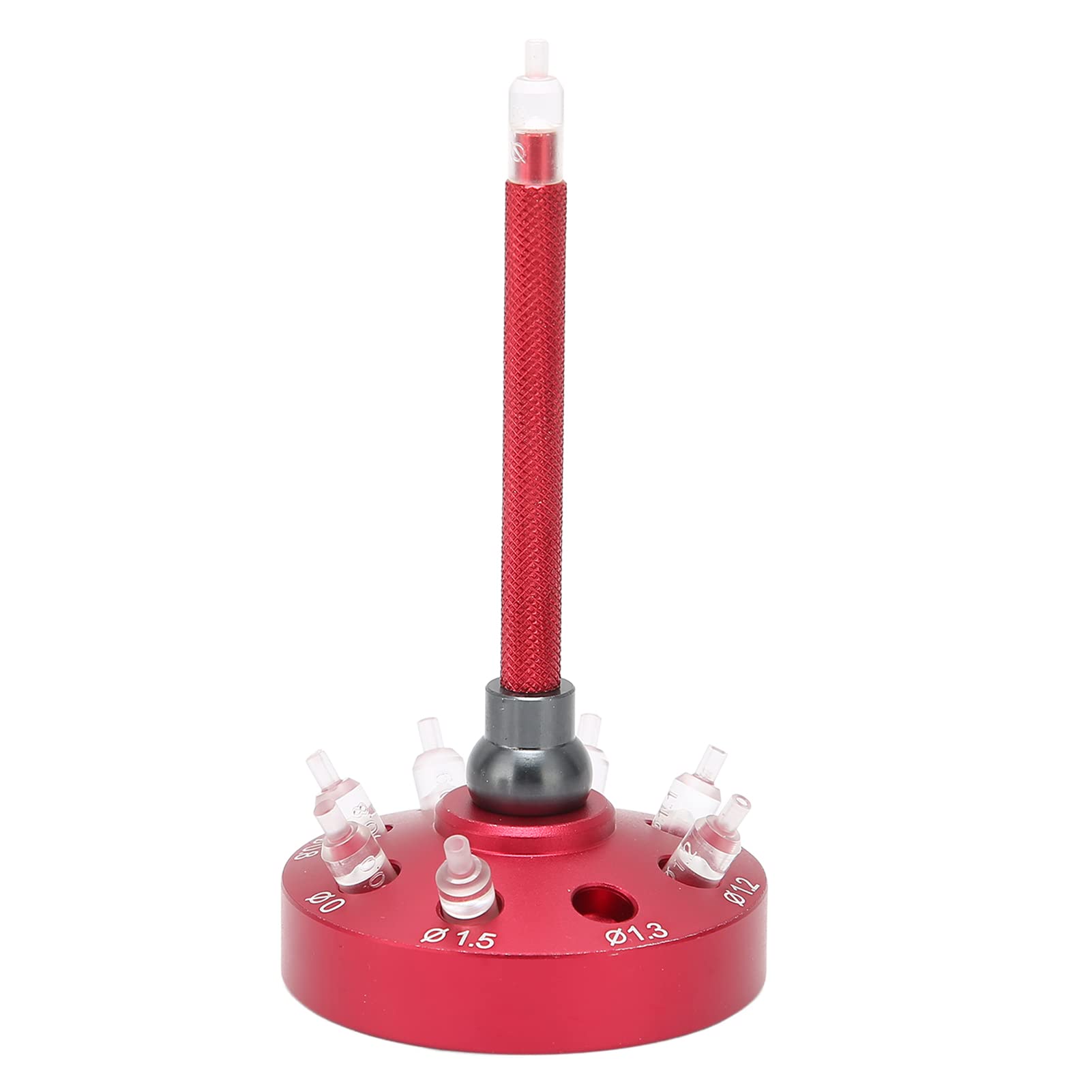 Premium Watch Hands Fitting Tool - Red Alloy Steel Watch Hand Presser for Professional Watch Repair | Perfect for Watchmakers, Jewelers & DIY Enthusiasts