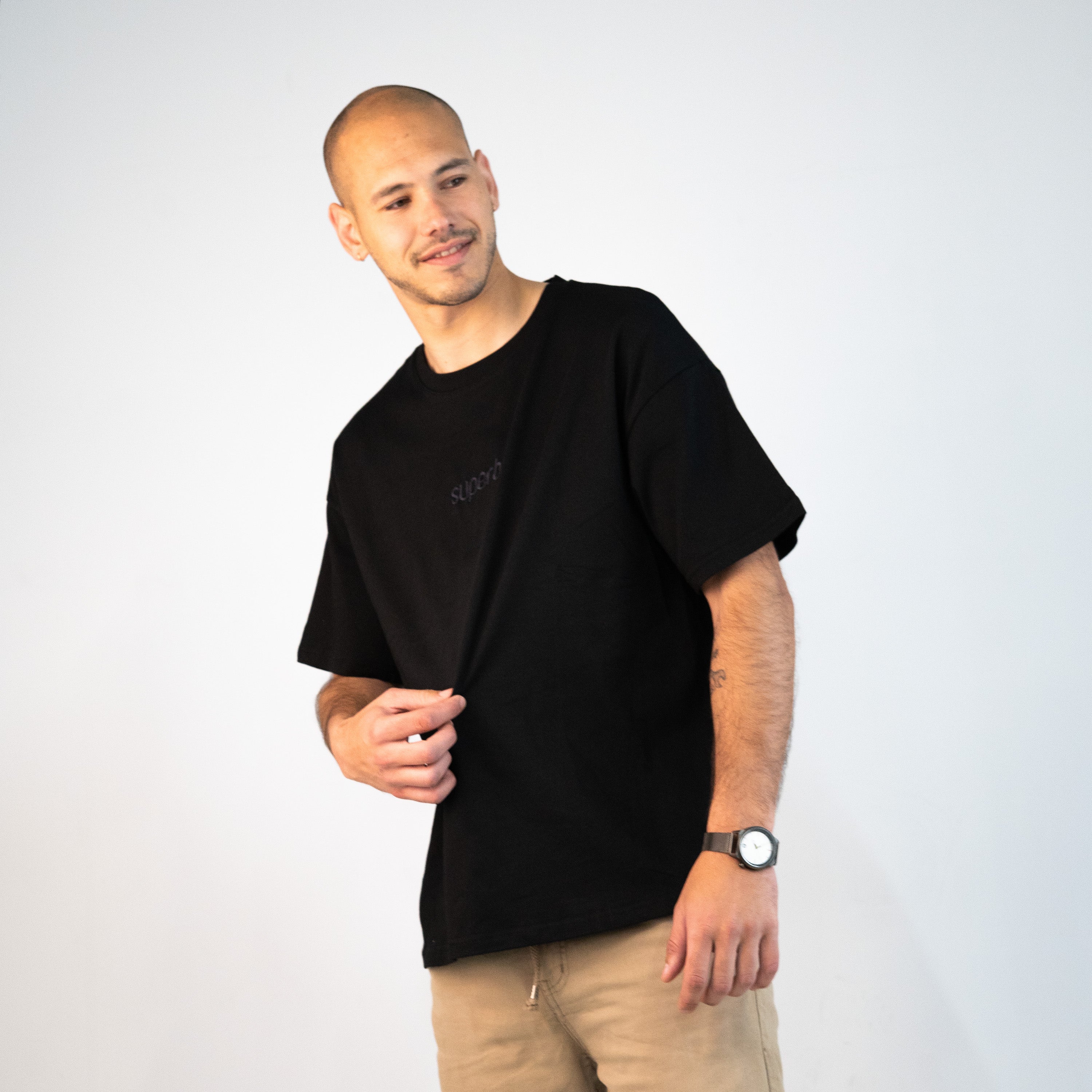 Essential Black T-Shirt for Men & Women - Soft Cotton Comfort Fit Tee - Perfect for Casual Wear, Gym & Everyday Outfits