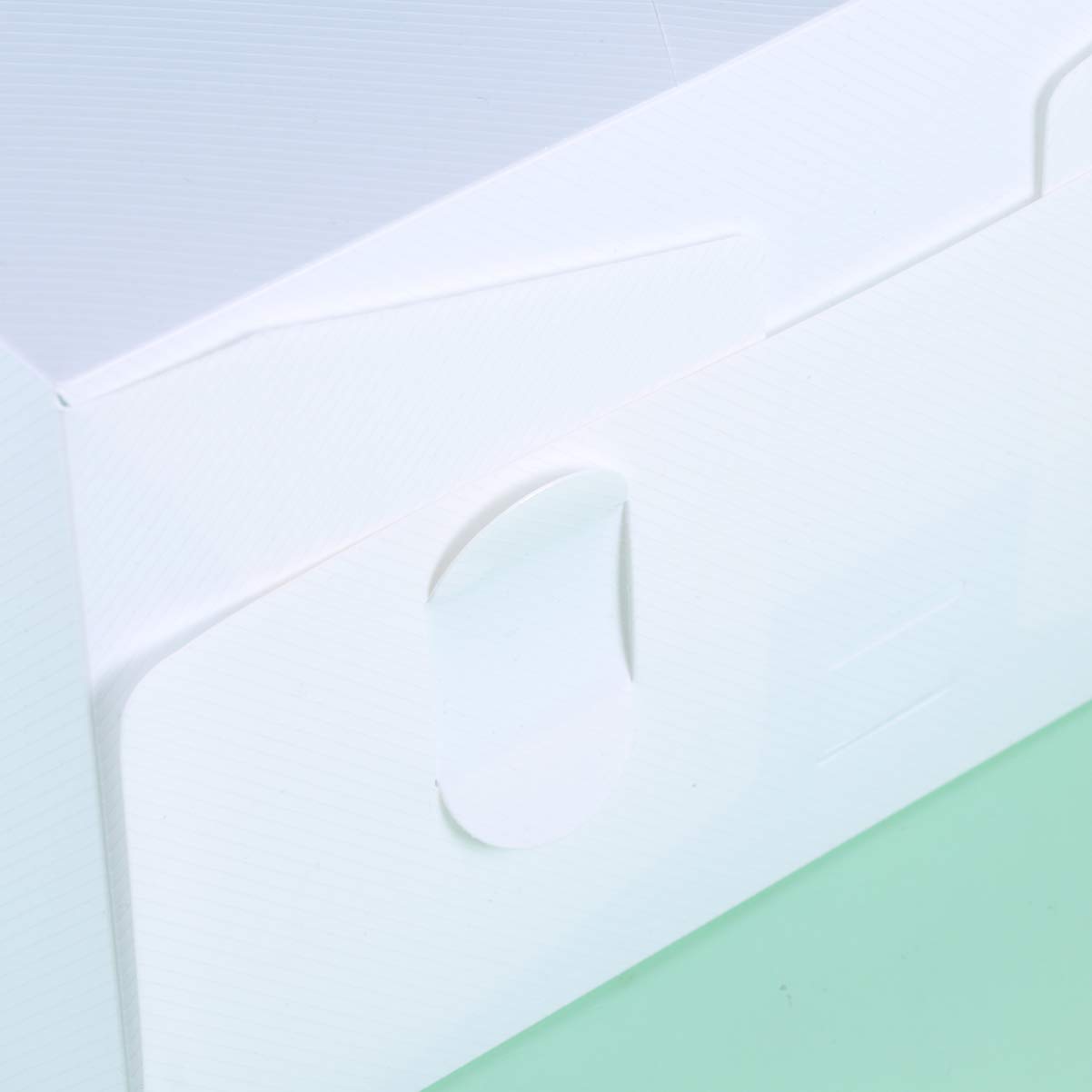 Cabilock 6-Pack Clear Plastic Shoe Storage Boxes - Foldable Stackable Shoe Organizer with Thickened Design, Large Size (White) - Perfect for Closet, Bedroom & Entryway Organization