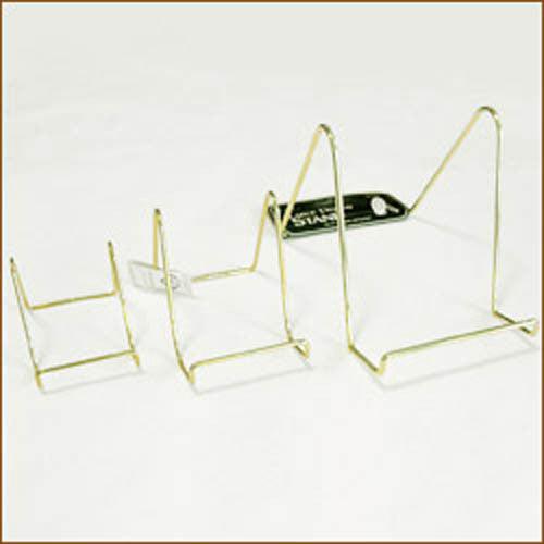Premium Smooth Brass Wire Stand - 3 Sizes for Jewelry Making, DIY Crafts & Home Decor | Heavy Duty Metal Display Holder for Necklaces, Rings & Small Art Pieces