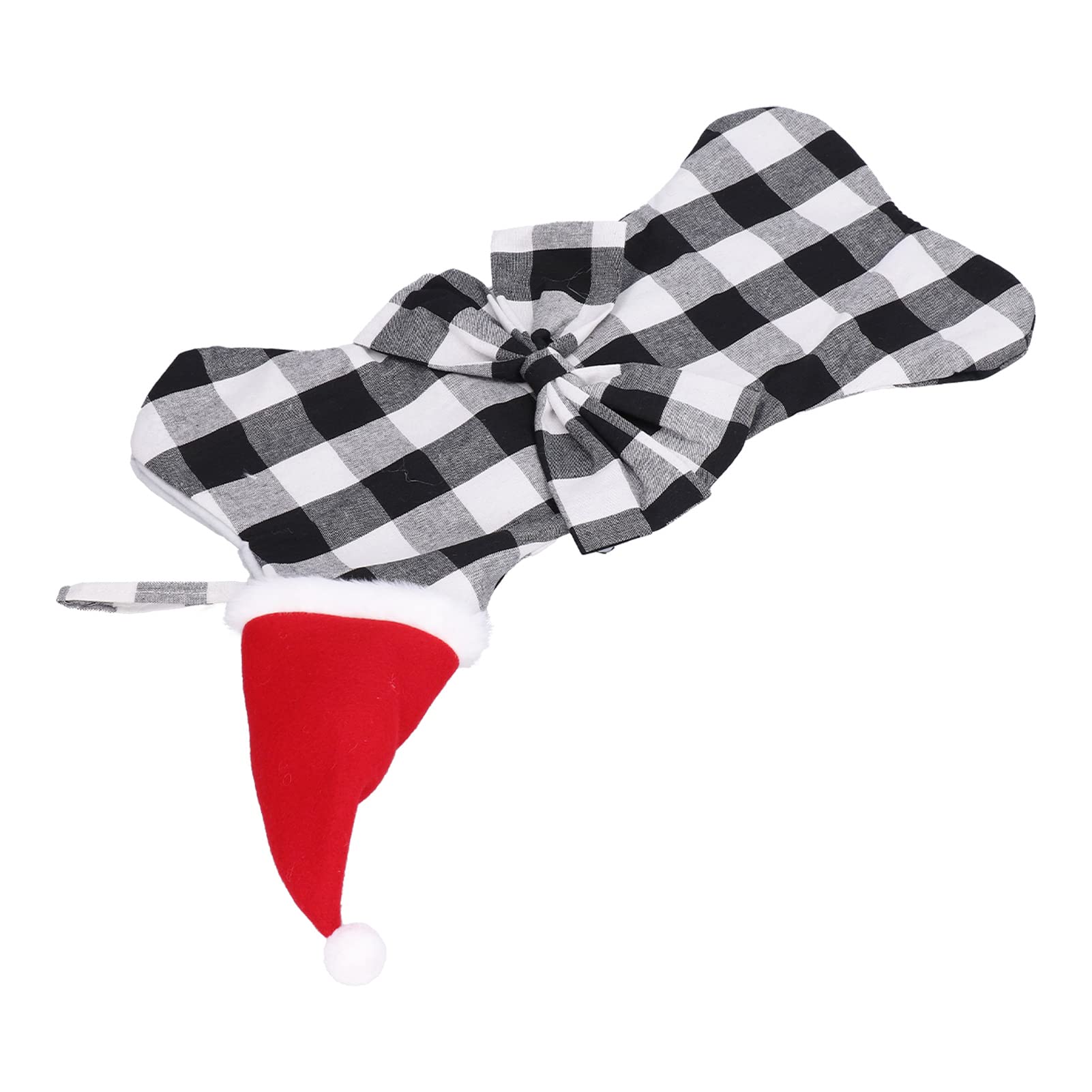 Yosoo Christmas Stocking - Elegant Black and White Holiday Decor for Home, Bedroom, Restaurant & Office - Perfect for Fireplace Mantel, Tree Decorations & Festive Gift Giving