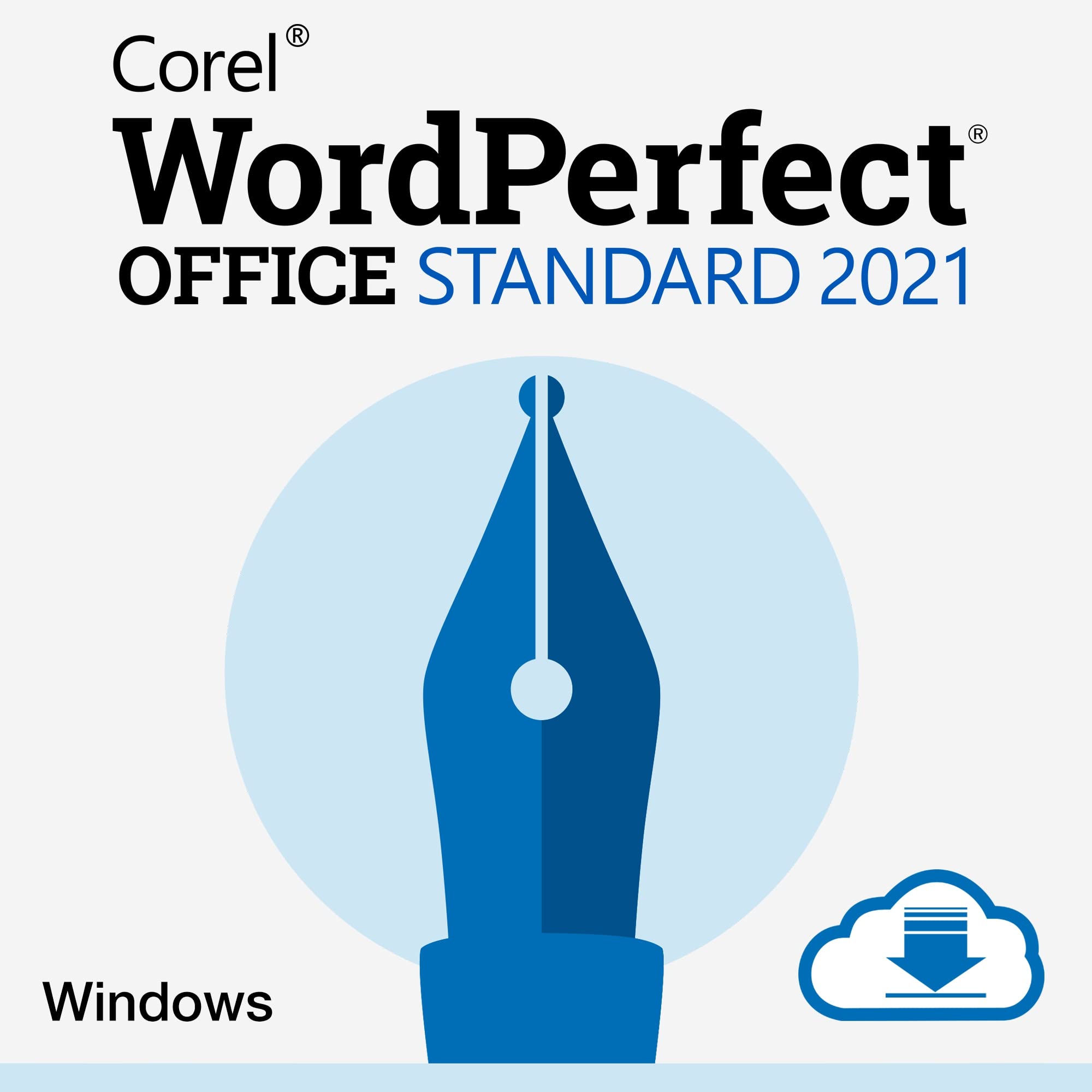 Corel WordPerfect Office Standard 2021 - Professional Word Processor, Spreadsheet & Presentation Software [PC Download] for Business, Education & Home Office Use