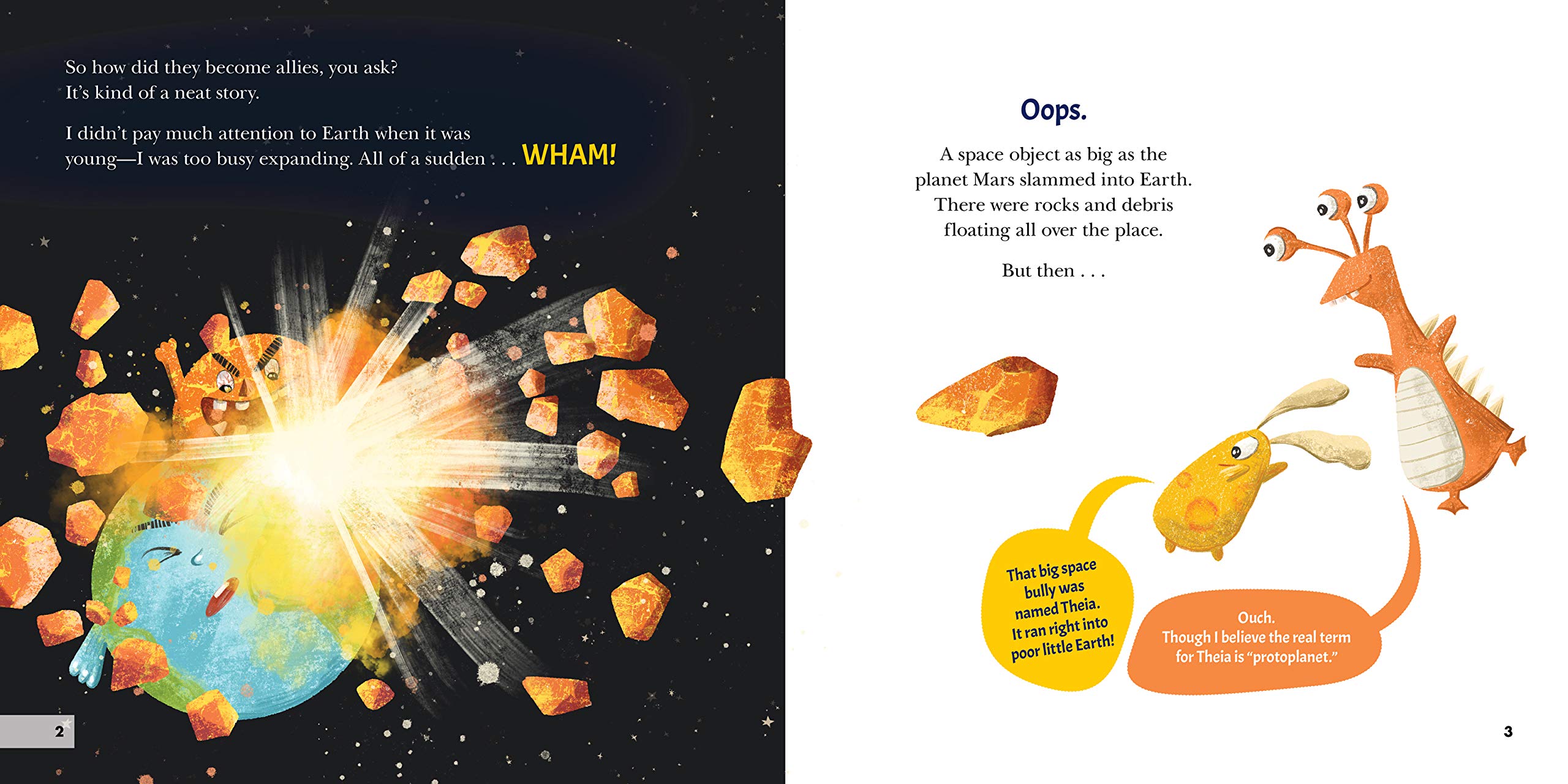 The Moon: Small but Mighty Neighbor - Educational Astronomy Book for Kids & Adults - Perfect for Classroom Learning, Bedtime Stories & Space Enthusiasts