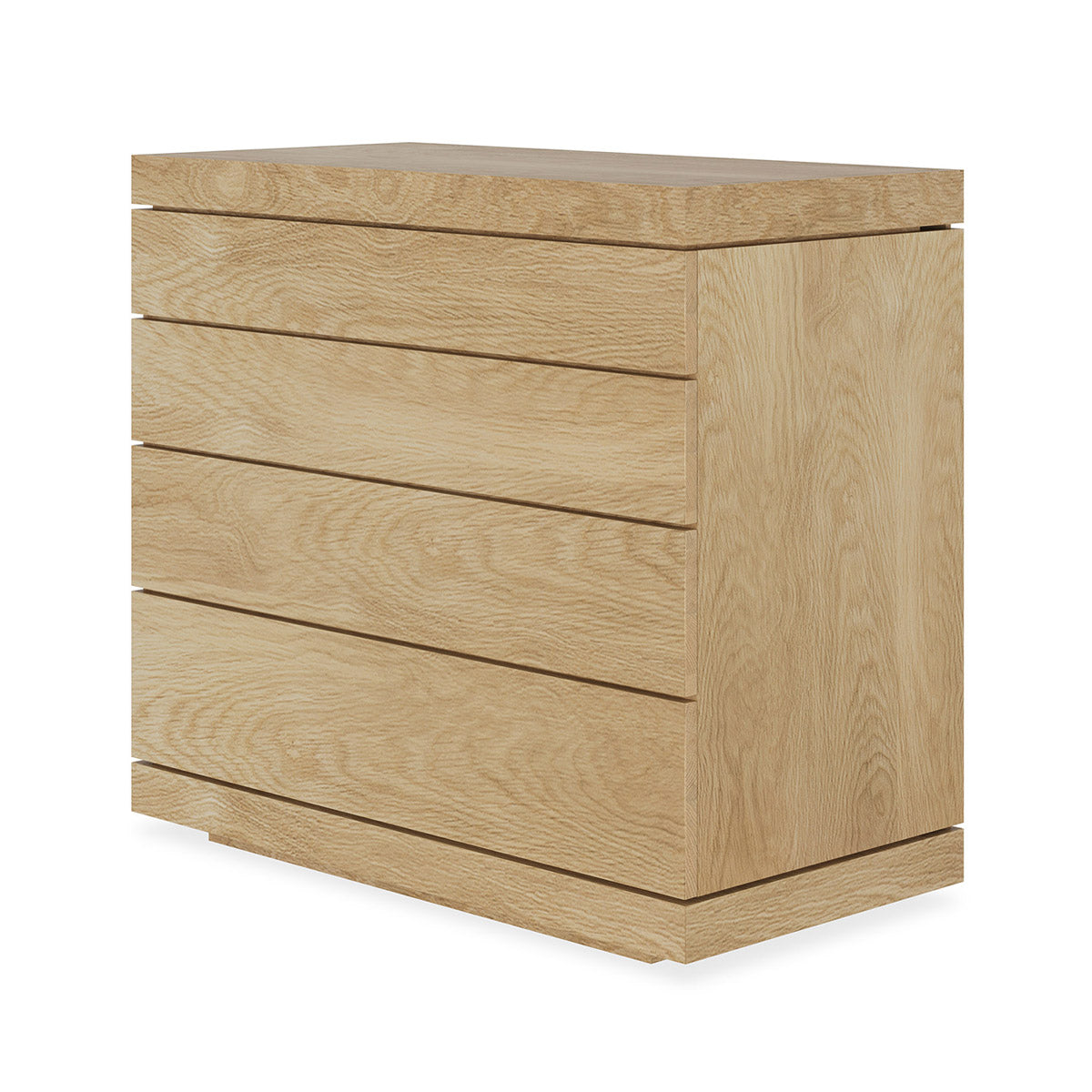 4-Drawer Dresser for Bedroom - Modern Wooden Chest of Drawers for Clothes Storage, Perfect for Home, Apartment, and Dorm Organization