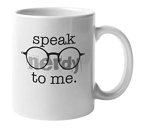 Nerdy Coffee & Tea Mug - 11oz Funny Science Geek Cup for Coffee Lovers, Kitchen Decor & Party Favors - Perfect for Office, Home Use & Gifts