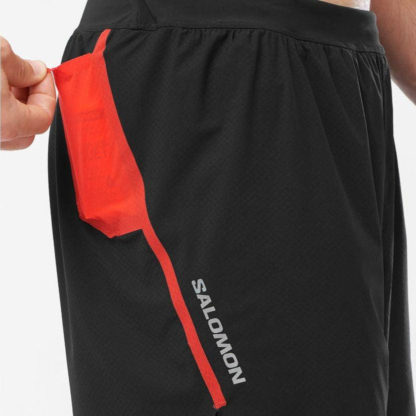 Salomon Men's S/Lab Speed SPL 7 Running Shorts - Lightweight, Breathable & Quick-Dry for Trail Running & Outdoor Training (C21824)