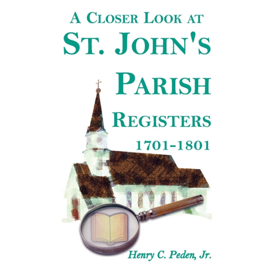 St. John's Parish Registers Baltimore County Maryland 1701-1801 - Genealogy Records for Family History Research & Ancestry Tracing