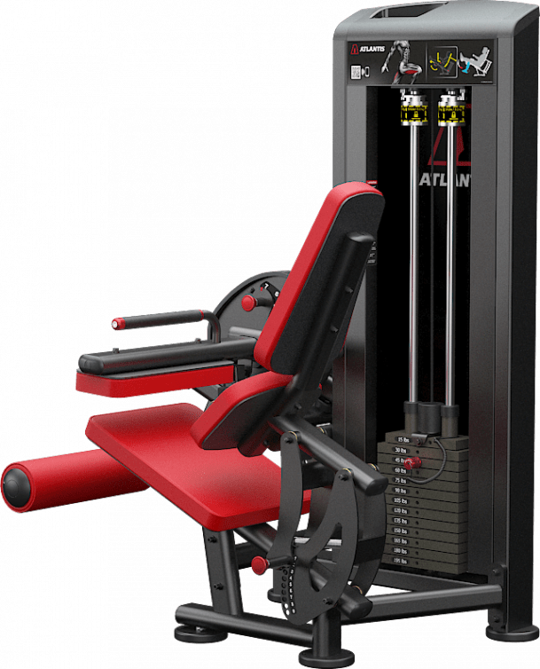 ATLANTIS Seated Leg Curl Machine for Home Gym - Strength Training Equipment for Hamstrings & Glutes - Perfect for Leg Workouts & Fitness Training