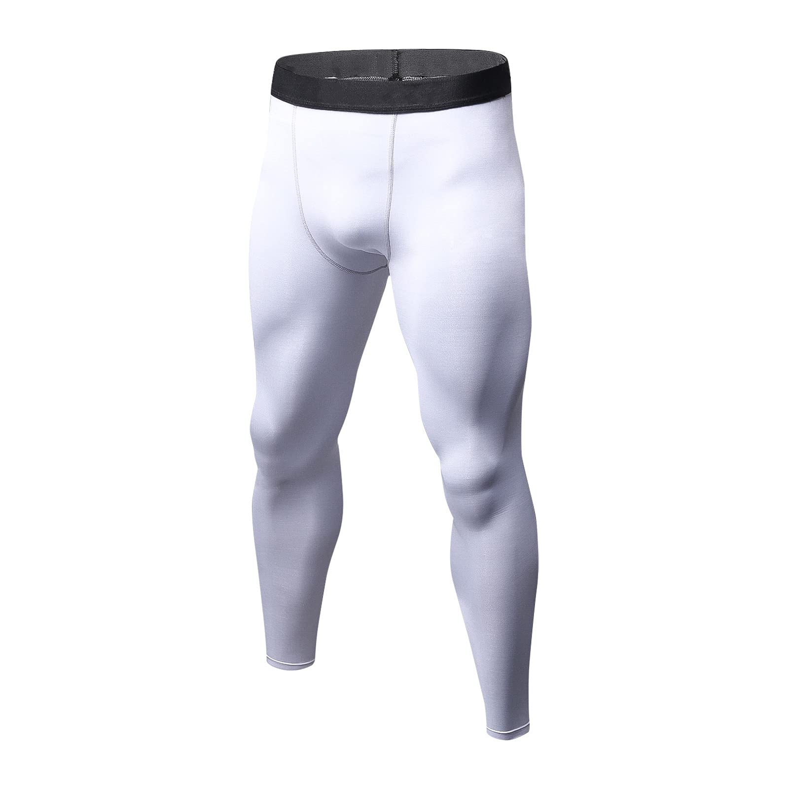 lcepcy Men's Tummy Control Compression Leggings - Quick Dry Athletic Workout Pants for Gym, Running, Basketball & Sports | Perfect for Training, Jogging & Active Lifestyle