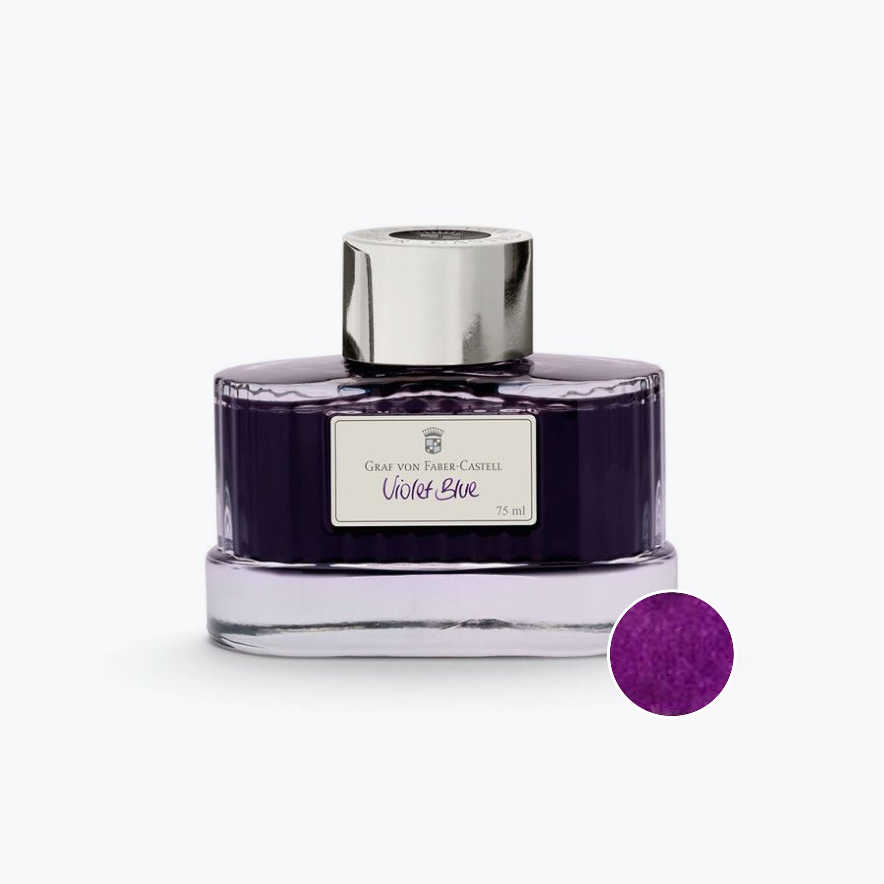 Premium Graf von Faber Castell Fountain Pen Ink - Violet Blue for Elegant Writing & Calligraphy | Ideal for Journals, Letters & Artistic Projects