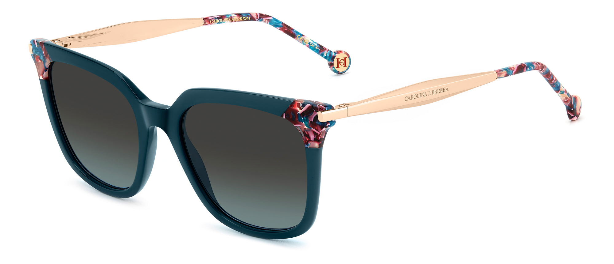 Carolina Herrera HER 0308/S Women's Luxury Sunglasses - UV Protection & Polarized Lenses for Driving, Beach & Outdoor Activities