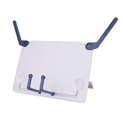 Adjustable ABS Plastic Desk Music Stand - Portable Tabletop Sheet Music Holder for Musicians, Students, and Performers - Perfect for Piano, Violin, and Choir Practice at Home or School