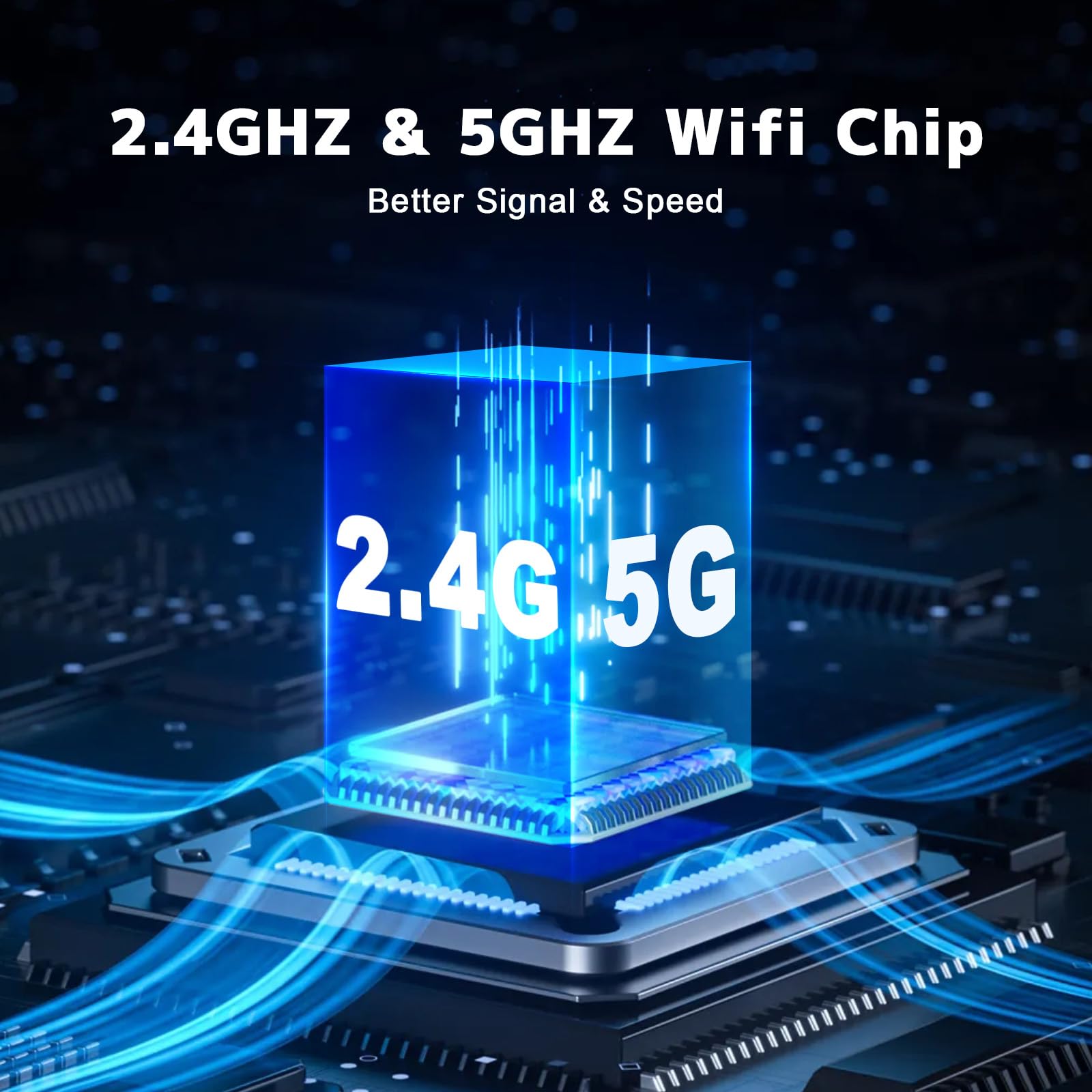 Kihoplly 4K Wireless HDMI Transmitter and Receiver - Plug & Play HDMI Extender with 2.4/5GHz Dual Band, 100FT Range for PC, Projector, TV Box - No App/Bluetooth Required - Perfect for Home Theater, Conference Rooms & Gaming Setups