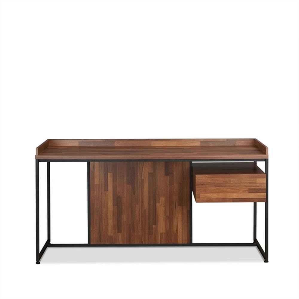 Acme Furniture 92445 Shea Desk - Modern Home Office Desk with Storage Drawer, Study Writing Table for Small Spaces - Perfect for Remote Work, Online Learning & Home Office Setup
