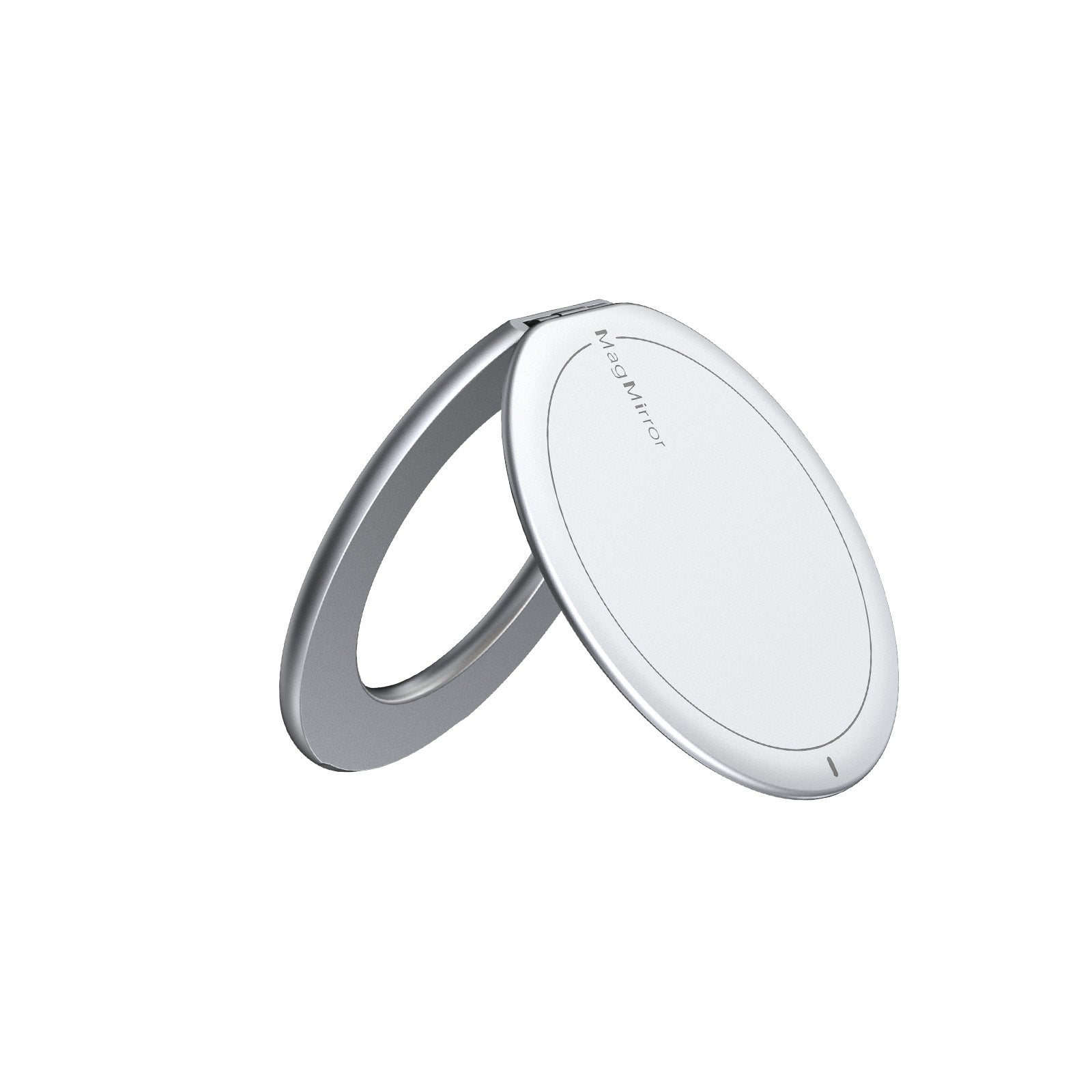 Ostand MagMirror Ring - Magnetic Phone Mirror for Selfies, Vlogging & Makeup | Hands-Free Car Mount, Gym & Travel Accessory