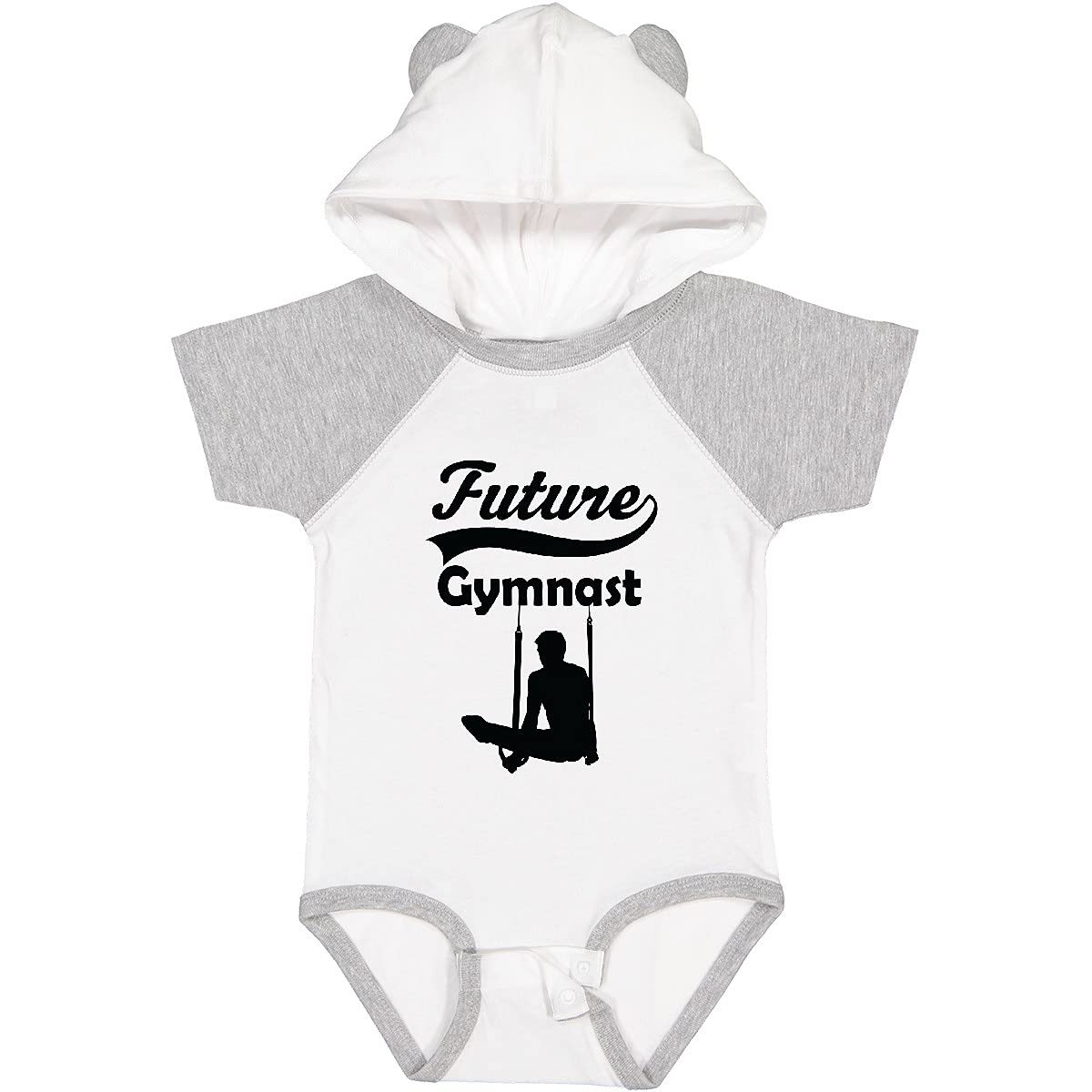 Inktastic Future Gymnast Baby Boy Bodysuit - Cute Infant Onesie for Gymnastics Lovers - Perfect for Playtime, Photo Shoots & Baby Showers