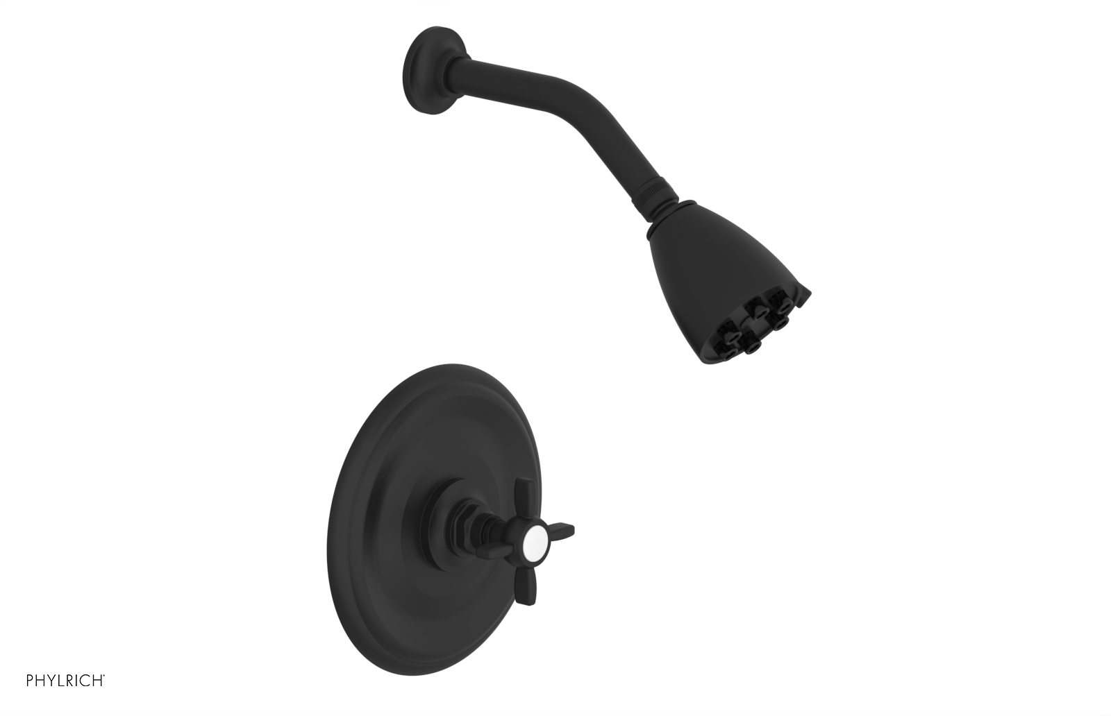 Jamestown Pressure Balance Shower Set with Cross Handle - 165 Series 21 - Perfect for Modern Bathrooms & Spa-Like Shower Experience