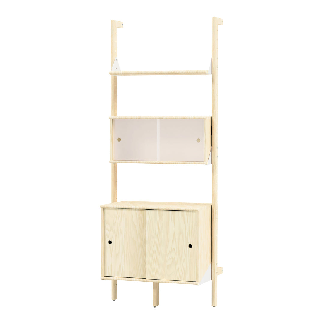 Branch 1 Multi Storage Unit - 5-Tier Wooden Shelf Organizer for Home & Office - Perfect for Books, Toys, Decor & More