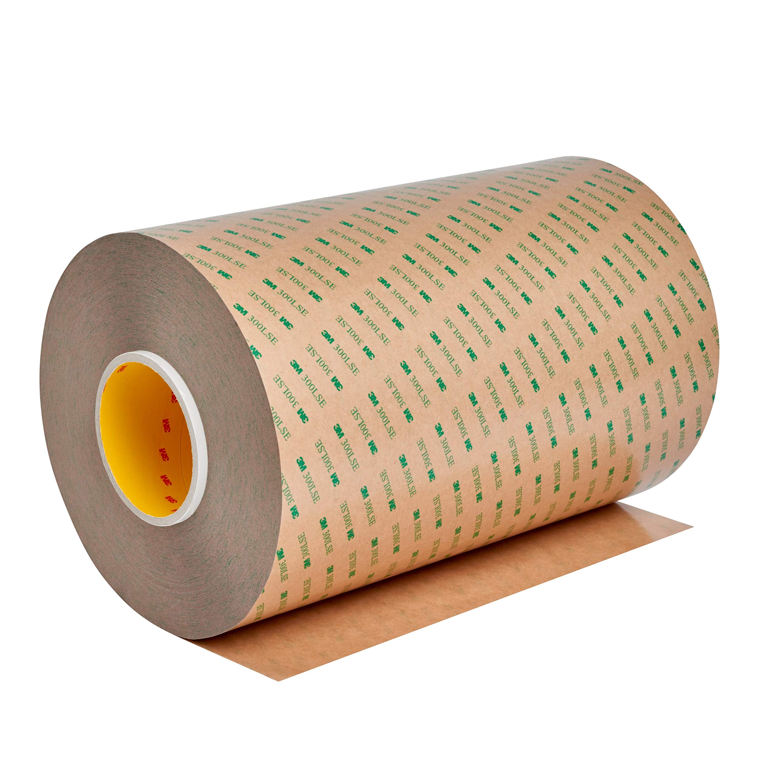 3M Adhesive Transfer Tape 9471LE - Clear Double Sided Tape, 2 Inch x 60 Yards (2.3 Mil Thickness) - 6 Rolls per Case - Ideal for Crafts, Sign Making & DIY Projects