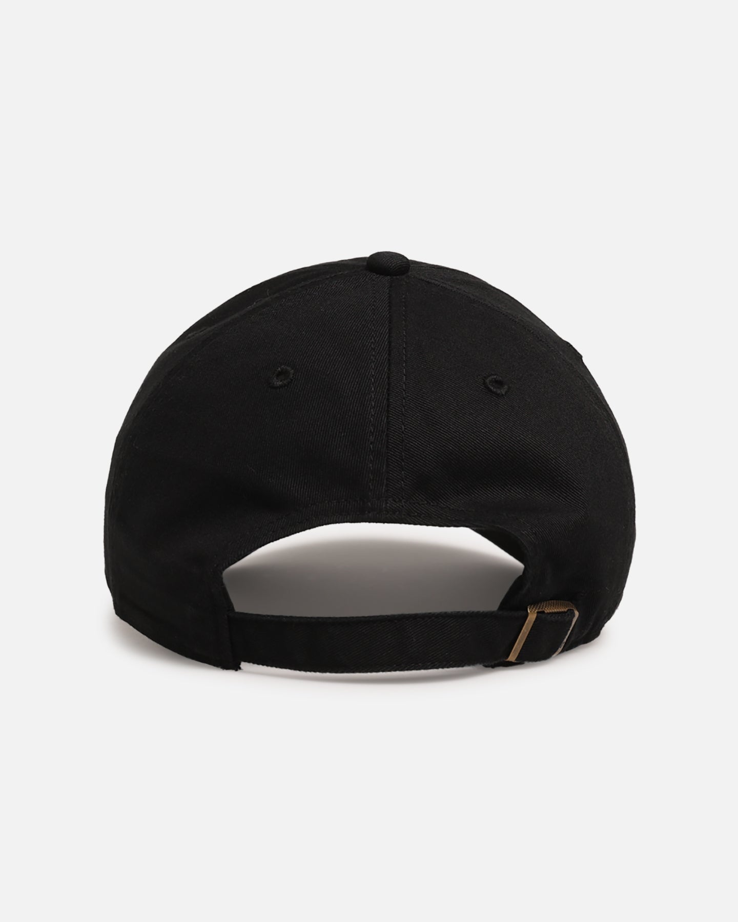 New York Yankees 'Metallic' 47 Clean Up Strapback Cap - Black/Gold Adjustable Hat for Baseball Fans & Streetwear Fashion